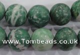 CQJ07 15.5 inches 16mm round Qinghai jade beads wholesale