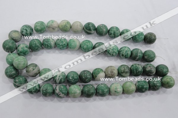 CQJ07 15.5 inches 16mm round Qinghai jade beads wholesale