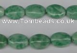 CQJ213 15.5 inches 10*14mm oval Qinghai jade beads wholesale