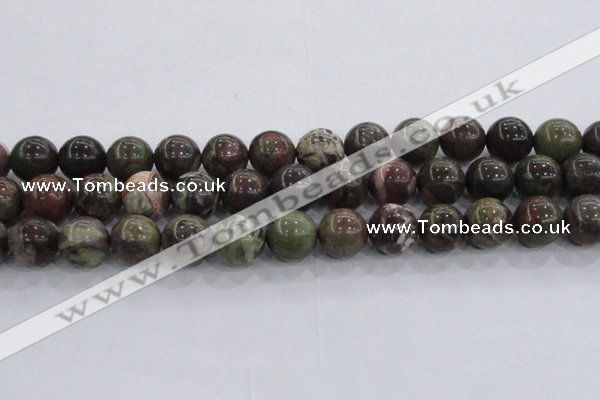 CRA116 15.5 inches 18mm round rainforest agate beads