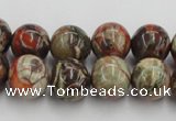 CRA152 15.5 inches 12mm round rainforest agate beads wholesale