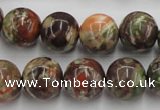 CRA153 15.5 inches 14mm round rainforest agate beads wholesale