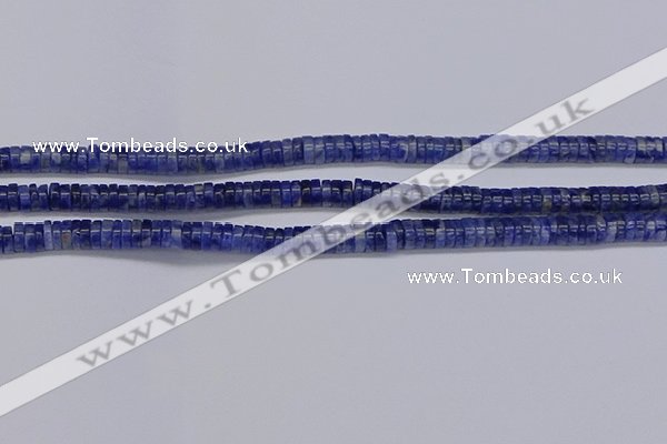 CRB1020 15.5 inches 2*4mm heishi sodalite beads wholesale