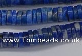 CRB1027 15.5 inches 2*6mm heishi lapis lazuli beads wholesale