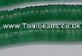 CRB1031 15.5 inches 2*5mm heishi green aventurine beads wholesale