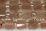 CRB1060 15.5 inches 4*6mm - 5*6mm faceted tyre moonstone beads