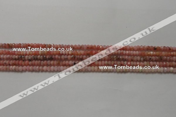 CRB110 15.5 inches 2.5*4mm faceted rondelle opal gemstone beads