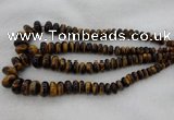 CRB1115 15.5 inches 5*8mm - 9*18mm rondelle tiger eye beads