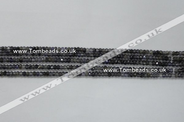 CRB117 15.5 inches 3*5mm faceted rondelle kyanite beads