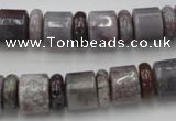 CRB142 15.5 inches 6*12mm & 10*12mm rondelle ocean agate beads