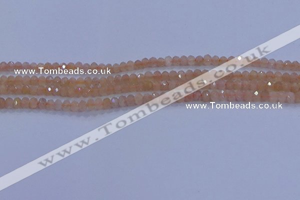 CRB1866 15.5 inches 2*3mm faceted rondelle moonstone beads