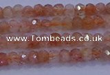 CRB1872 15.5 inches 2*3mm faceted rondelle sunstone beads