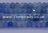 CRB1890 15.5 inches 2*3mm faceted rondelle aquamarine beads