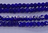 CRB1909 15.5 inches 2*3mm faceted rondelle lapis lazuli beads