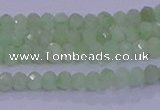 CRB1912 15.5 inches 2*3mm faceted rondelle green opal beads