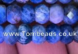 CRB1989 15.5 inches 4*6mm faceted rondelle apatite beads wholesale