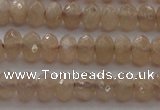 CRB210 15.5 inches 3*4mm faceted rondelle moonstone beads