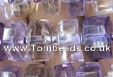 CRB2156 15.5 inches 9mm - 10mm faceted tyre ametrine beads