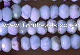 CRB2231 15.5 inches 2*3mm faceted rondelle larimar beads