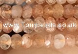 CRB2243 15.5 inches 2*3mm faceted rondelle golden sunstone beads