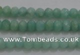 CRB226 15.5 inches 2.5*4mm faceted rondelle amazonite beads