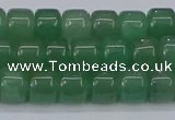 CRB2503 15.5 inches 6*8mm rondelle green aventurine beads