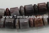 CRB251 15.5 inches 5*12mm - 10*12mm rondelle Indian agate beads