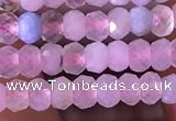 CRB2605 15.5 inches 2*3mm faceted rondelle morganite beads