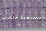 CRB262 15.5 inches 5*12mm rondelle amethyst gemstone beads