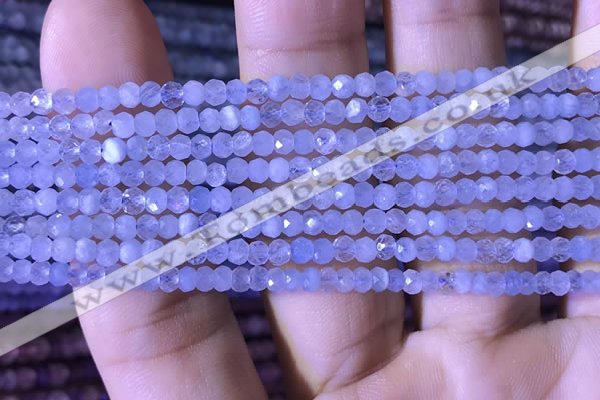 CRB2626 15.5 inches 2*3mm faceted rondelle aquamarine beads
