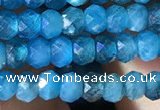 CRB2640 15.5 inches 2*3mm faceted rondelle apatite gemstone beads