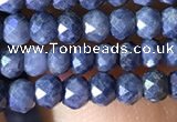 CRB2641 15.5 inches 2*3mm faceted rondelle sapphire beads