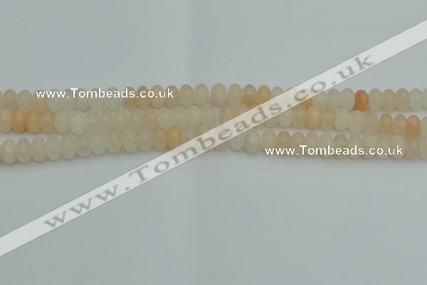 CRB2815 15.5 inches 4*6mm rondelle pink aventurine beads