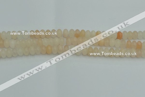 CRB2816 15.5 inches 5*8mm rondelle pink aventurine beads