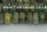 CRB2832 15.5 inches 6*10mm rondelle jade gemstone beads