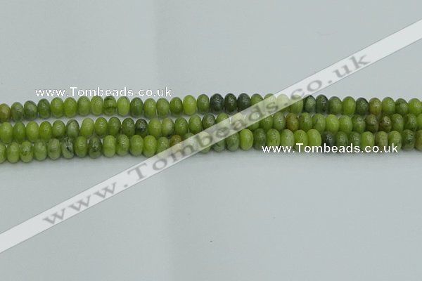 CRB2835 15.5 inches 4*6mm rondelle Chinese chrysoprase beads