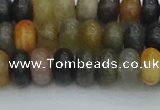 CRB2846 15.5 inches 5*8mm rondelle fancy jasper beads wholesale