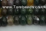 CRB2867 15.5 inches 6*10mm rondelle Indian agate beads