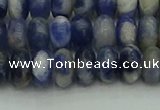 CRB2881 15.5 inches 5*8mm rondelle sodalite beads wholesale