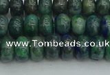 CRB2891 15.5 inches 5*8mm rondelle chrysocolla beads wholesale