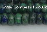 CRB2892 15.5 inches 6*10mm rondelle chrysocolla beads wholesale