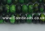 CRB2896 15.5 inches 5*8mm rondelle chrysocolla beads wholesale