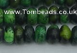 CRB2897 15.5 inches 6*10mm rondelle chrysocolla beads wholesale