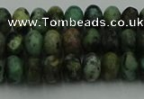 CRB2900 15.5 inches 4*6mm rondelle African turquoise beads