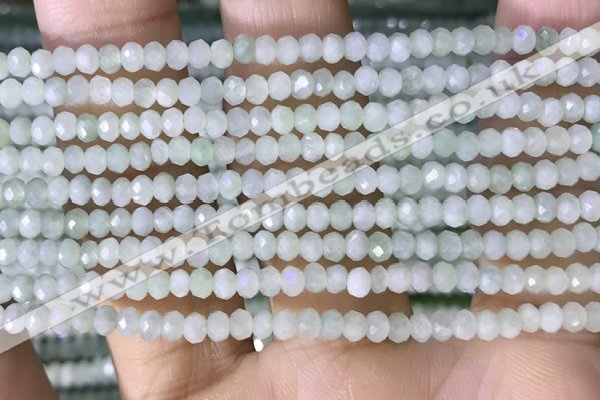 CRB3123 15.5 inches 2*3mm faceted rondelle tiny jade beads