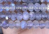 CRB3144 15.5 inches 2.5*4mm faceted rondelle tiny labradorite beads