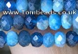 CRB3175 15.5 inches 2.5*4mm faceted rondelle tiny apatite beads