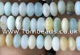 CRB4004 15.5 inches 2.5*4.5mm rondelle amazonite beads wholesale