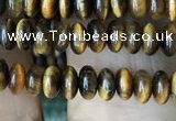 CRB4008 15.5 inches 2.5*4.5mm rondelle yellow tiger eye beads wholesale