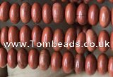 CRB4014 15.5 inches 2.5*4.5mm rondelle red jasper beads wholesale